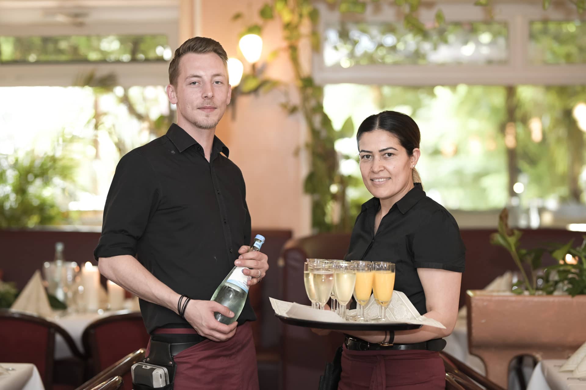 Bedienung im Italienischen Restaurant Portofino in Verden